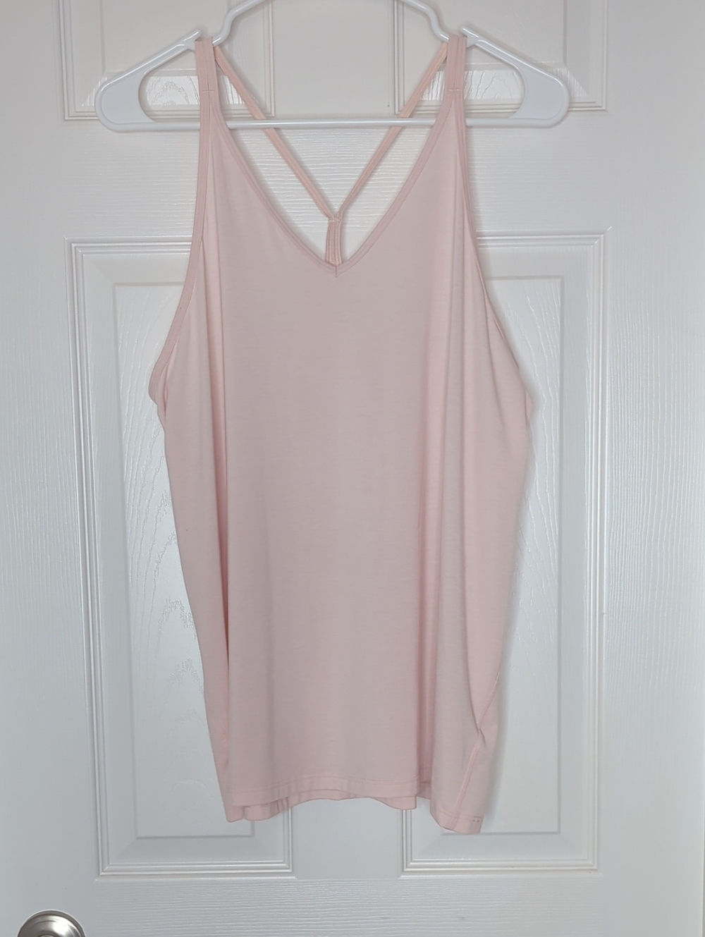 Athleta Posture Essence Tank Top Pink Ballerina Gown